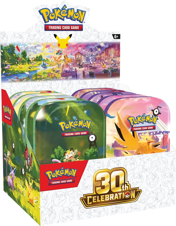 Pokémon – 30ᵉ Anniversaire – Mini Tin– EN
