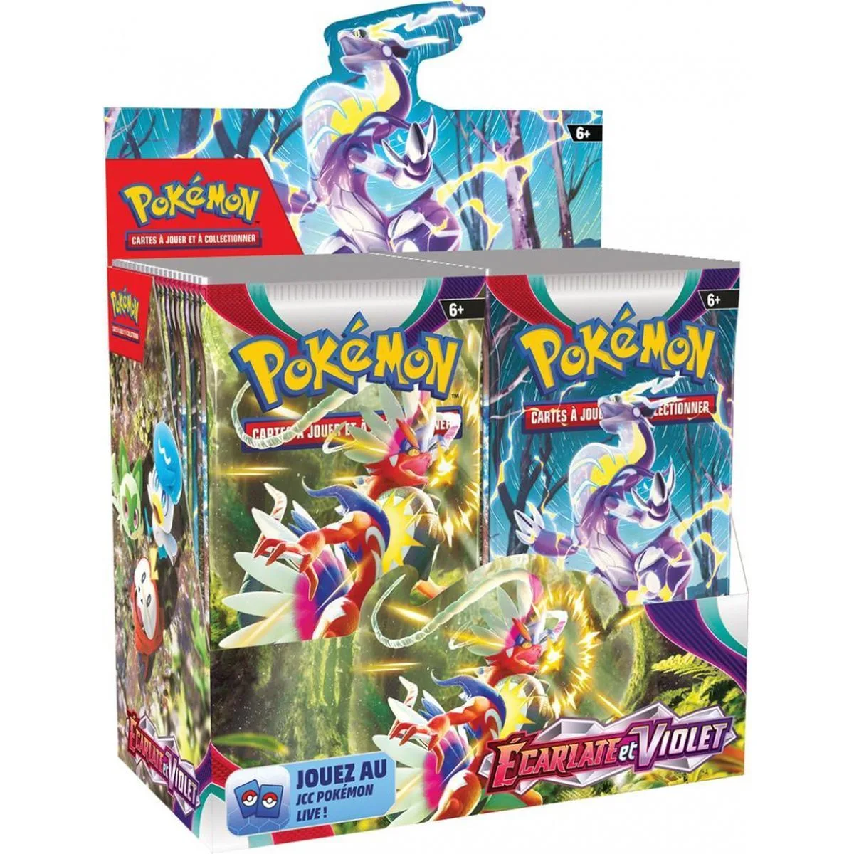 Pokémon – EV01 Ecarlate et Violet  – Boîte de 36 Boosters (Display) (FR)
