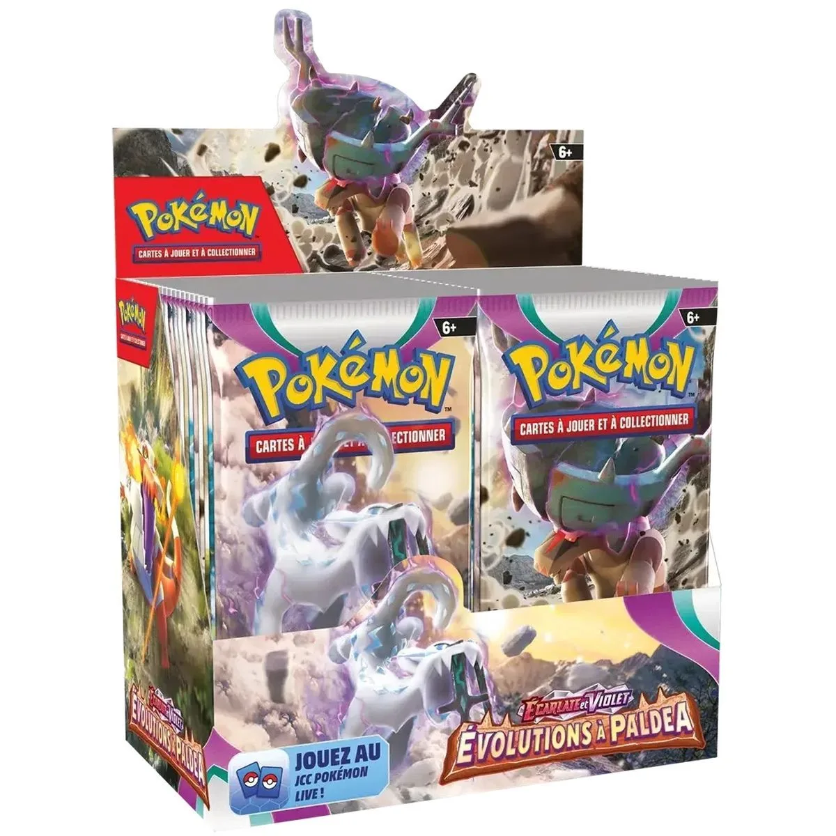 Pokémon – EV02 Evolutions à Paldea – Boîte de 36 Boosters (Display)(FR)